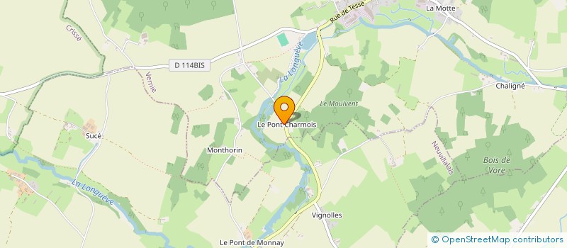 localisation de l'entreprise MONSIEUR GUILLAUME MAIGNAN  VERNIE