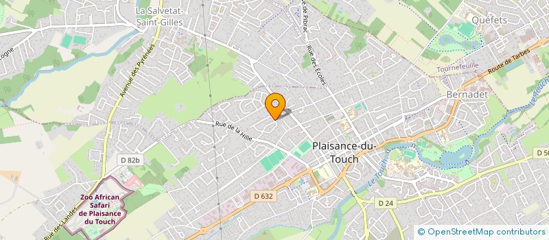 localisation de l'entreprise MONSIEUR GUILLAUME MAILHOL  PLAISANCE-DU-TOUCH