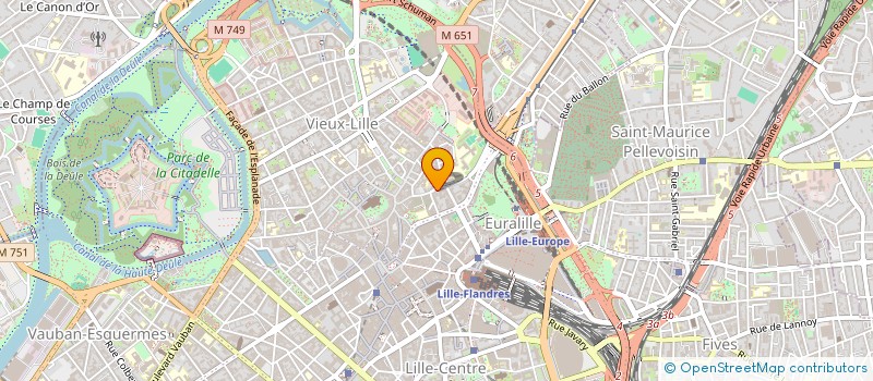 localisation de l'entreprise MONSIEUR GUILLAUME MALHERBE à LILLE