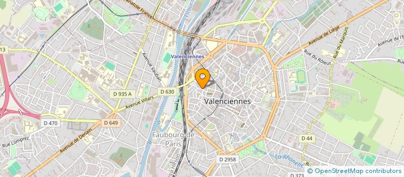 localisation de l'entreprise MONSIEUR GUILLAUME MANNA à VALENCIENNES