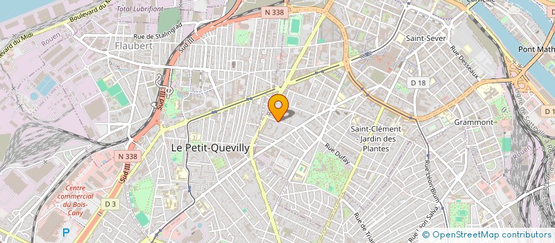 localisation de l'entreprise MONSIEUR GUILLAUME MANNEVILLE  ROUEN