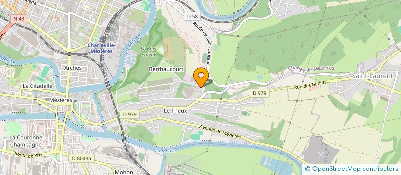 localisation de l'entreprise MONSIEUR GUILLAUME MANZULLINO  CHARLEVILLE-MEZIERES