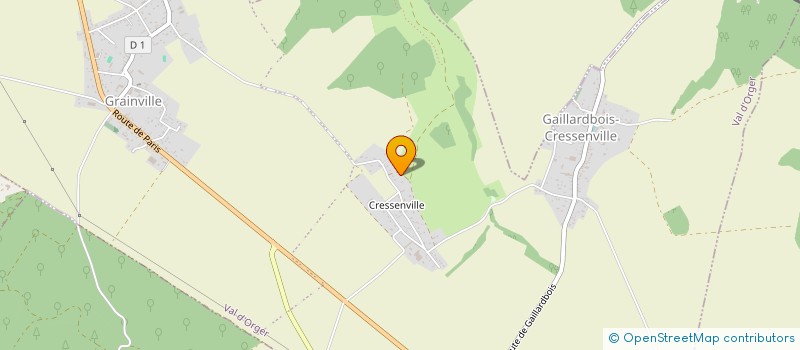 localisation de l'entreprise MONSIEUR GUILLAUME MARC  VAL D'ORGER