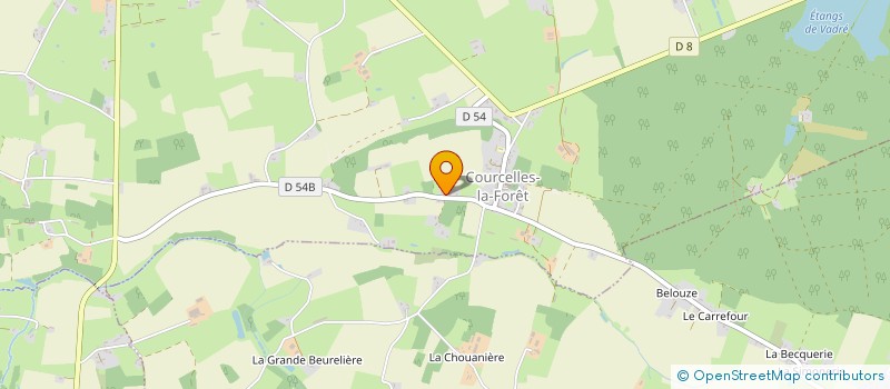 localisation de l'entreprise MONSIEUR GUILLAUME MARCE BRASSET  COURCELLES-LA-FORET