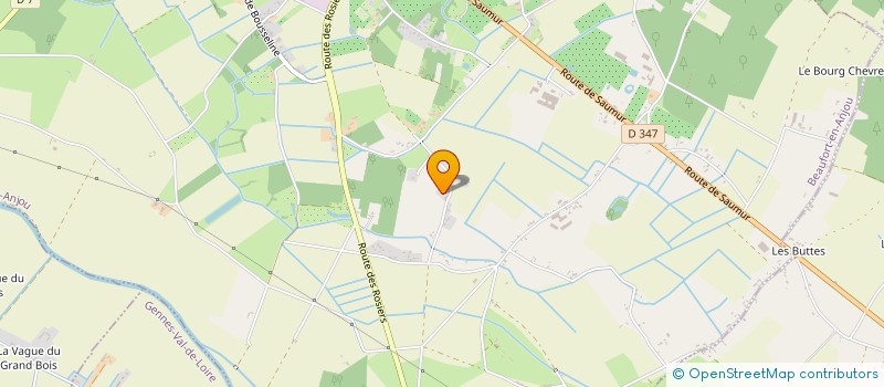 localisation de l'entreprise MONSIEUR GUILLAUME MARCHAIS  BEAUFORT-EN-ANJOU