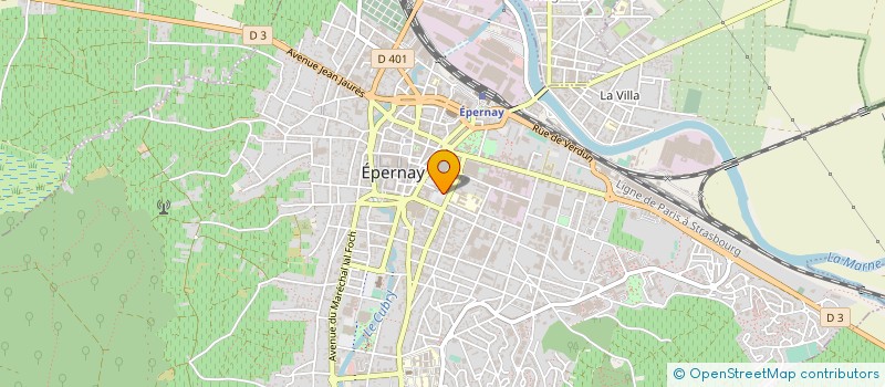 localisation de l'entreprise MONSIEUR GUILLAUME MARCHAL à EPERNAY