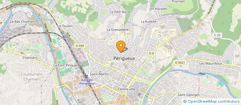 localisation de l'entreprise MONSIEUR GUILLAUME MAREIX  PERIGUEUX