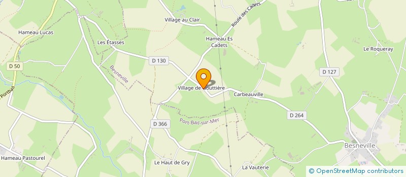 localisation de l'entreprise MONSIEUR GUILLAUME MARGUERIE  BESNEVILLE