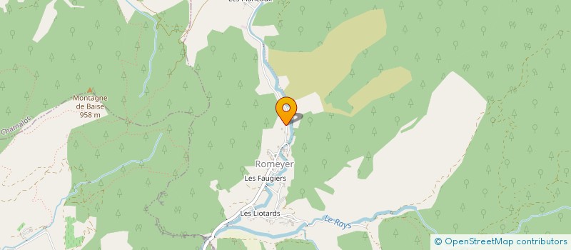 localisation de l'entreprise MONSIEUR GUILLAUME MARINELLI  ROMEYER