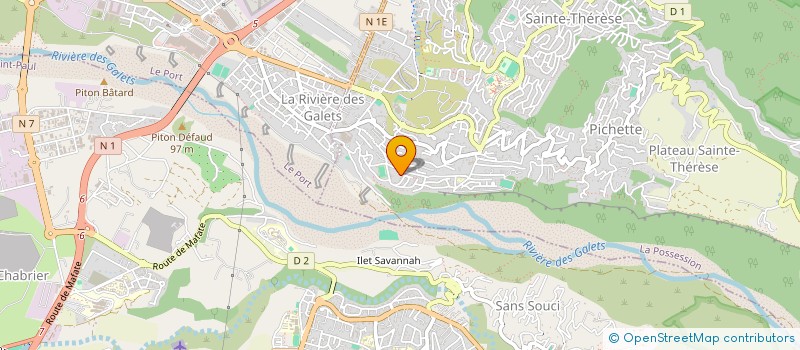 localisation de l'entreprise MONSIEUR GUILLAUME MARINIER à LA POSSESSION