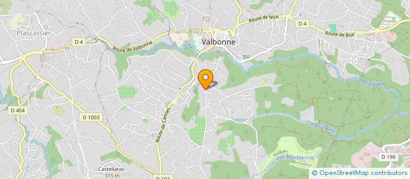 localisation de l'entreprise MONSIEUR GUILLAUME MARINO à VALBONNE
