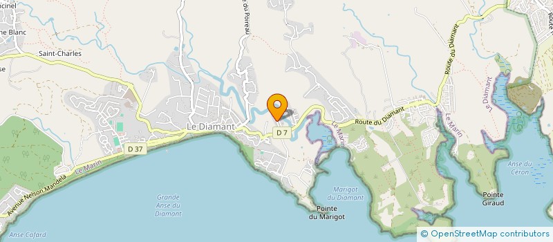 localisation de l'entreprise MONSIEUR GUILLAUME MARIOTTE  LE DIAMANT