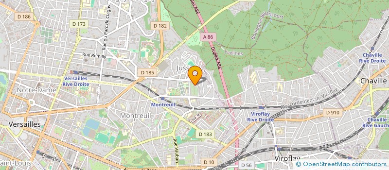 localisation de l'entreprise MONSIEUR GUILLAUME MAROQUENE à VERSAILLES