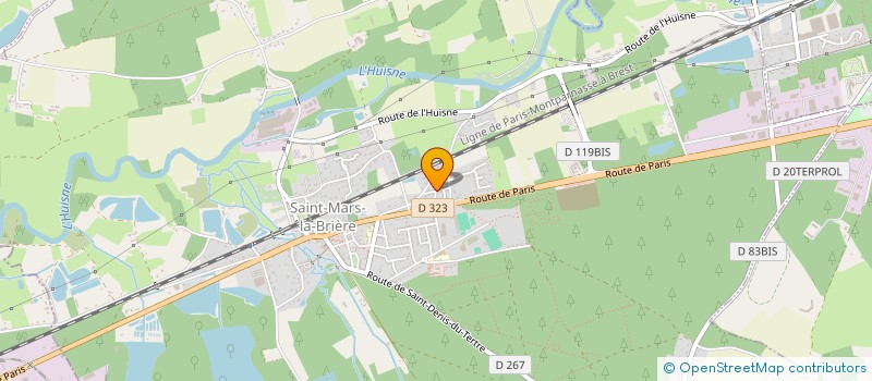 localisation de l'entreprise MONSIEUR GUILLAUME MAROTTA  SAVIGNE-L'EVEQUE