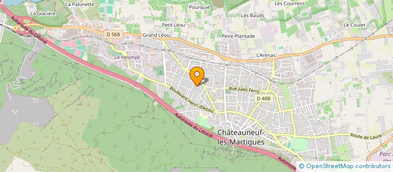 localisation de l'entreprise MONSIEUR GUILLAUME MAROUDIN à LES PENNES-MIRABEAU