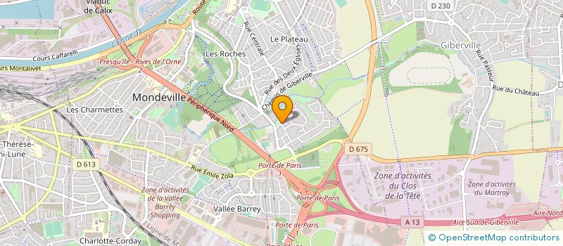 localisation de l'entreprise MONSIEUR GUILLAUME MARQUAND à MONDEVILLE