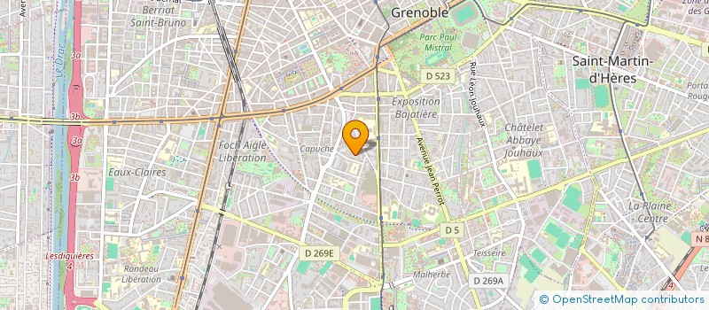 localisation de l'entreprise MONSIEUR GUILLAUME MARQUER  GRENOBLE