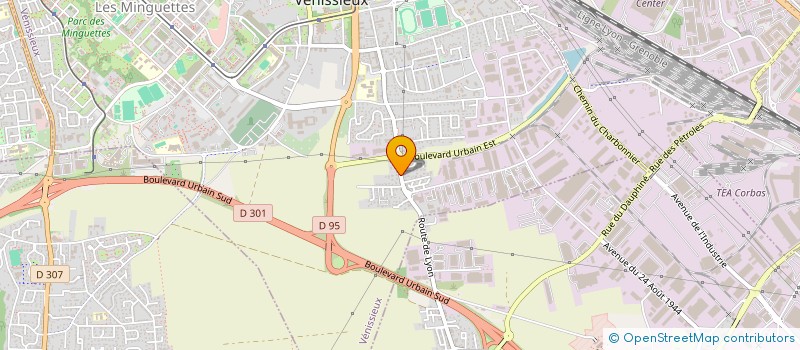 localisation de l'entreprise MONSIEUR GUILLAUME MARQUET  VENISSIEUX