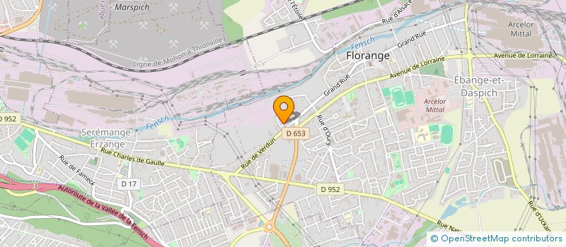 localisation de l'entreprise MONSIEUR GUILLAUME MARQUIS  FLORANGE