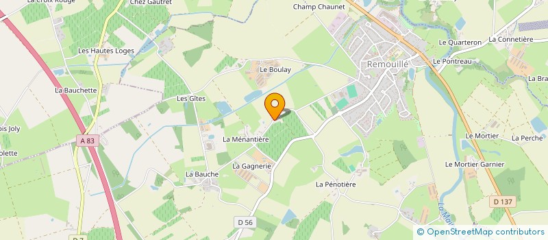 localisation de l'entreprise MONSIEUR GUILLAUME MARRET  REMOUILLE