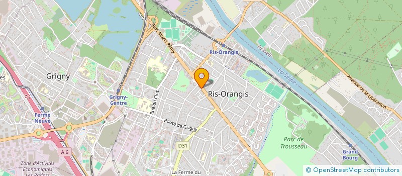 localisation de l'entreprise MONSIEUR GUILLAUME MARRUCHO à RIS-ORANGIS