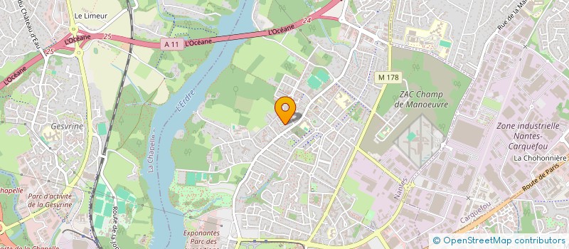 localisation de l'entreprise MONSIEUR GUILLAUME MARTIGNY  NANTES