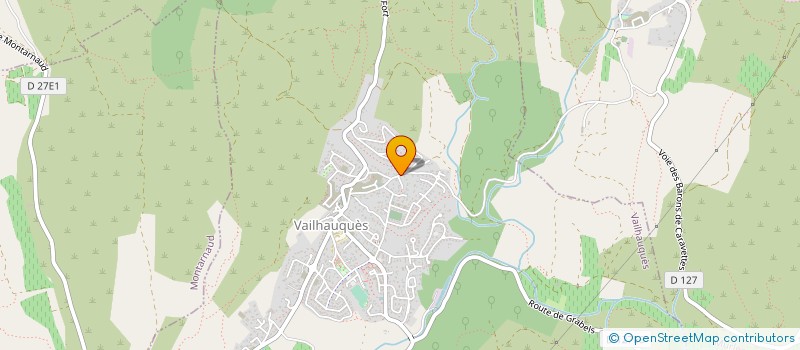 localisation de l'entreprise MONSIEUR GUILLAUME MARTIN  VAILHAUQUES