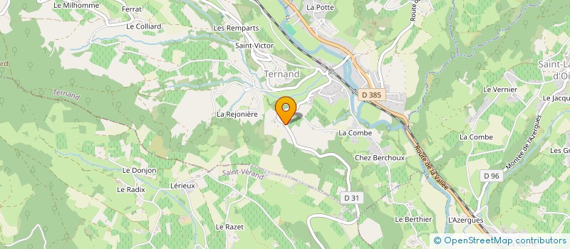localisation de l'entreprise MONSIEUR GUILLAUME MARTIN à TERNAND