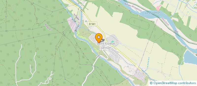 localisation de l'entreprise MONSIEUR GUILLAUME MARTIN  SAINT-ESTEVE-JANSON