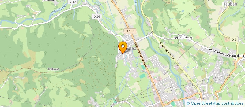 localisation de l'entreprise MONSIEUR GUILLAUME MASCARAS  BAGNERES-DE-BIGORRE