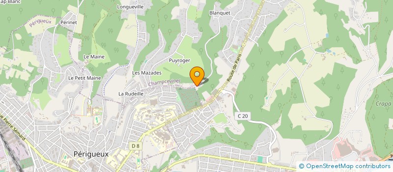 localisation de l'entreprise MONSIEUR GUILLAUME MASSART à CHAMPCEVINEL