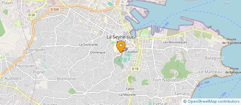 localisation de l'entreprise MONSIEUR GUILLAUME MASSINI à LA SEYNE-SUR-MER