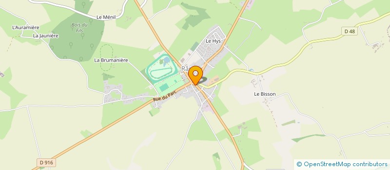 localisation de l'entreprise MONSIEUR GUILLAUME MASSON à RANES