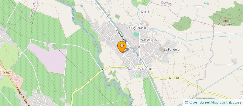 localisation de l'entreprise MONSIEUR GUILLAUME MASURIER à SALLELES-D'AUDE