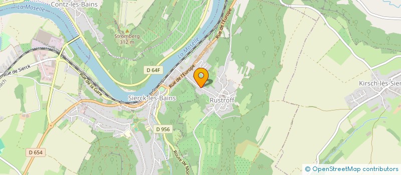 localisation de l'entreprise MONSIEUR GUILLAUME MATHIS  REMELING