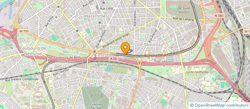 localisation de l'entreprise MONSIEUR GUILLAUME MATILLA à LILLE