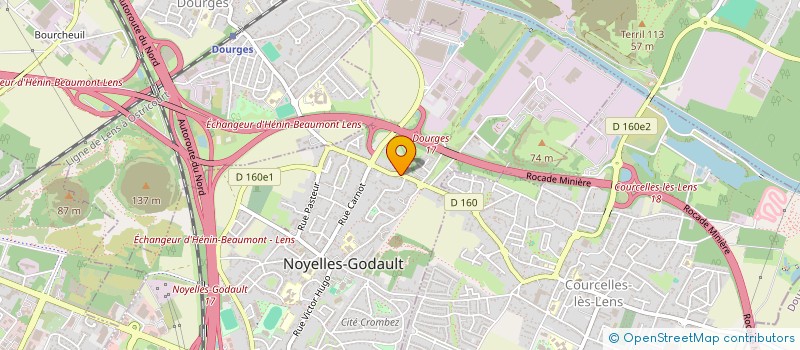 localisation de l'entreprise MONSIEUR GUILLAUME MATU  NOYELLES-GODAULT