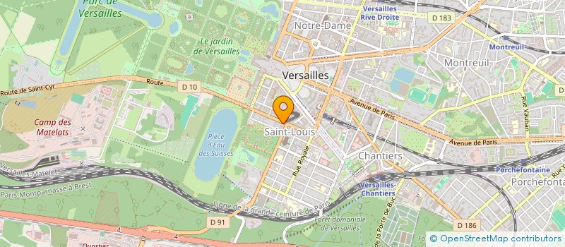 localisation de l'entreprise MONSIEUR GUILLAUME MAUCUIT à VERSAILLES