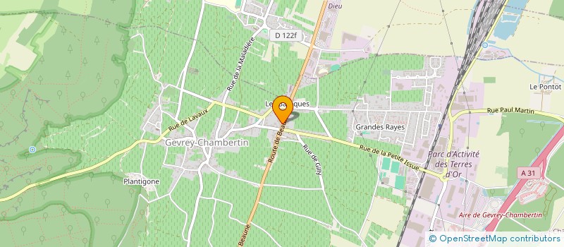 localisation de l'entreprise MONSIEUR GUILLAUME MAUME  GEVREY-CHAMBERTIN