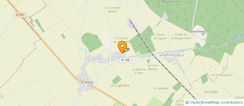 localisation de l'entreprise MONSIEUR GUILLAUME MAUPOUET  VILLEFRANCUR