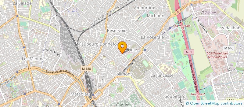 localisation de l'entreprise MONSIEUR GUILLAUME MAURIANGE  TOULOUSE