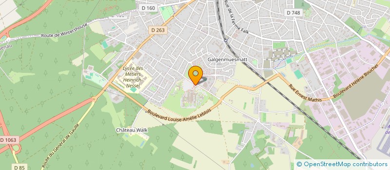 localisation de l'entreprise MONSIEUR GUILLAUME MAXANT  HAGUENAU