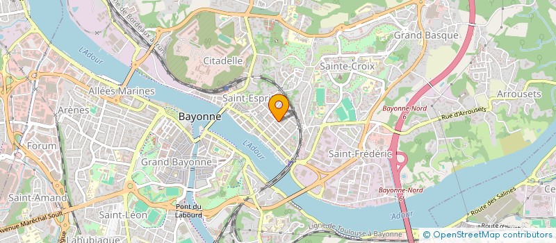 localisation de l'entreprise MONSIEUR GUILLAUME MAXIMO à BAYONNE