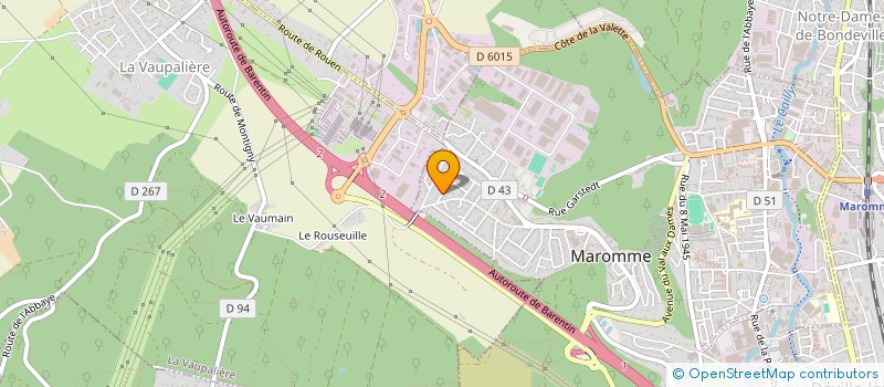 localisation de l'entreprise MONSIEUR GUILLAUME MAYER  MAROMME