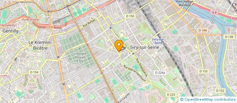 localisation de l'entreprise MONSIEUR GUILLAUME MAYNARD  IVRY-SUR-SEINE