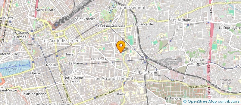 localisation de l'entreprise MONSIEUR GUILLAUME MAZEL à MARSEILLE