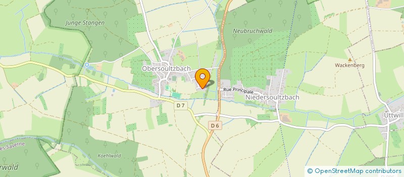 localisation de l'entreprise MONSIEUR GUILLAUME MAZZELLA DI BOSCO  OBERSOULTZBACH