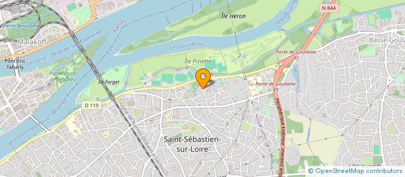 localisation de l'entreprise MONSIEUR GUILLAUME MEAR  SAINT-SEBASTIEN-SUR-LOIRE