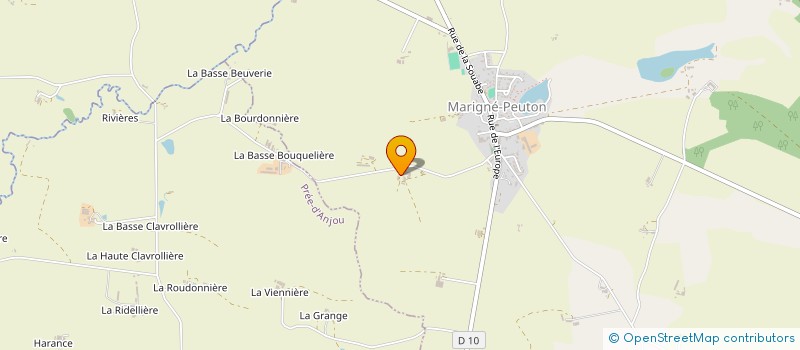 localisation de l'entreprise MONSIEUR GUILLAUME MEIGNAN à MARIGNE-PEUTON