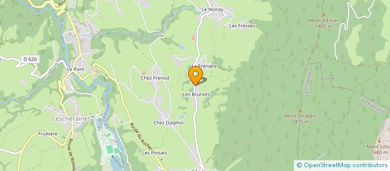 localisation de l'entreprise MONSIEUR GUILLAUME MEIKATT  LA MOTTE-EN-BAUGES